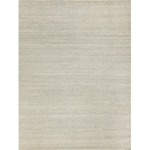 Hesse Flatweave Polyester/Cotton Light Silver 8'x10' Area Rug