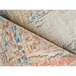 Infinity Power Loom Wool/Nylon Ivory/Blue/Terracotta 9'x12' Area Rug