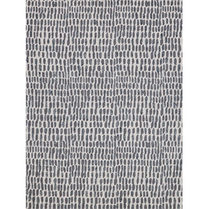Ink Blot Hand-Tufted New Zealand Wool Black/Gray 2'x3' Area Rug