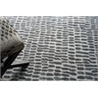 Ink Blot Hand-Tufted New Zealand Wool Black/Gray 8'x10' Area Rug