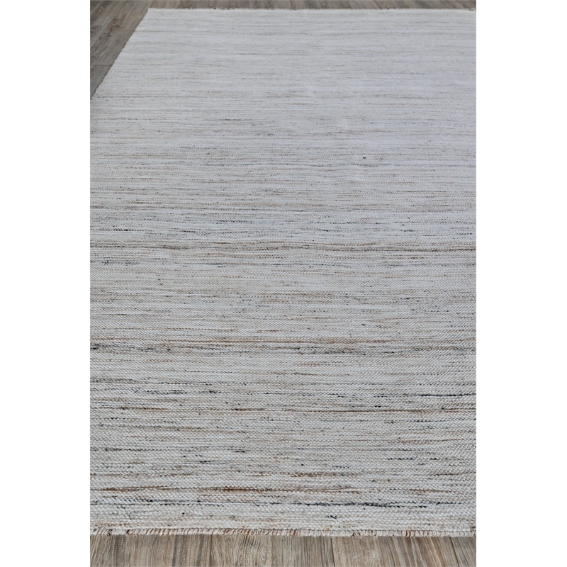 Kashmir Flatweave Pet Light Beige 2'x3' Area Rug