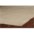 Honeycomb Handloomed Viscose Beige 14'x18' Area Rug