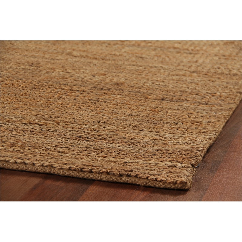 Jute Flatweave Jute Beige 12'x15' Area Rug
