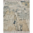 Infinity Power Loom Wool/Nylon Silver/Blue/Gray 2'6
