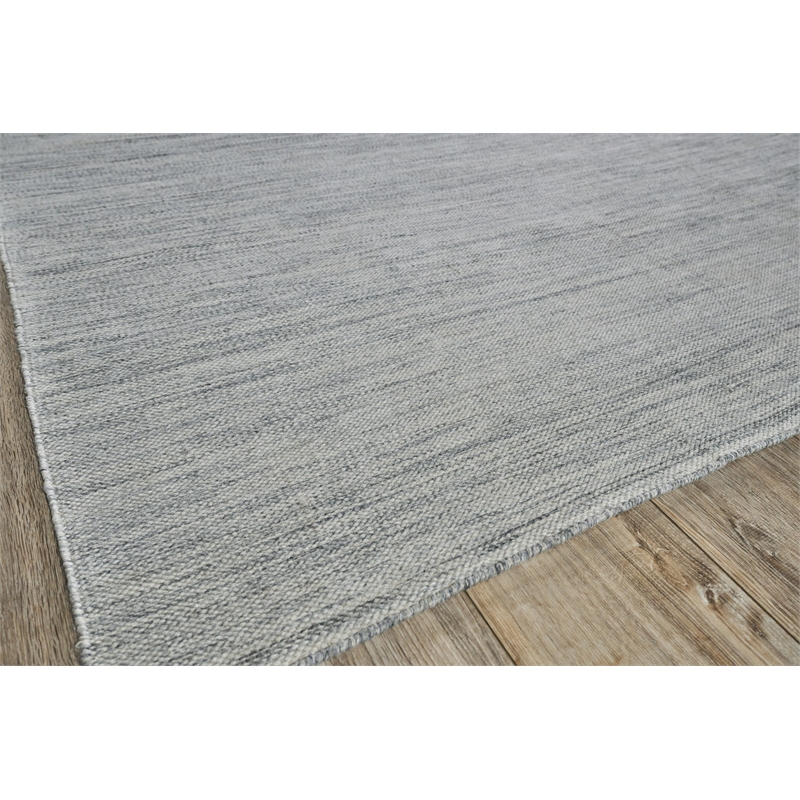 Kashmir Flatweave Pet Light Silver 2'x3' Area Rug
