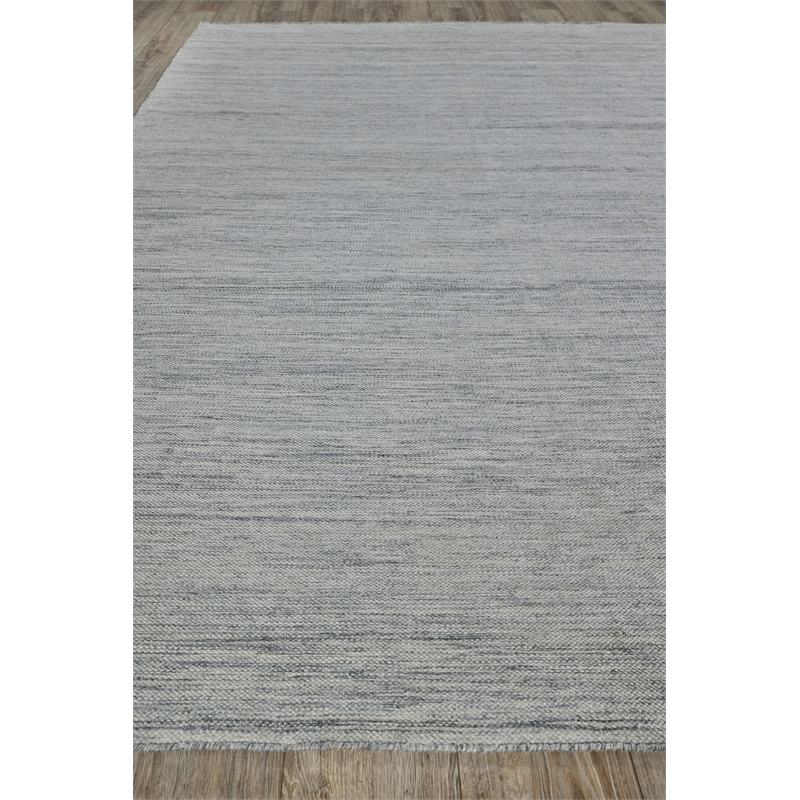 Kashmir Flatweave Pet Light Silver 2'x3' Area Rug
