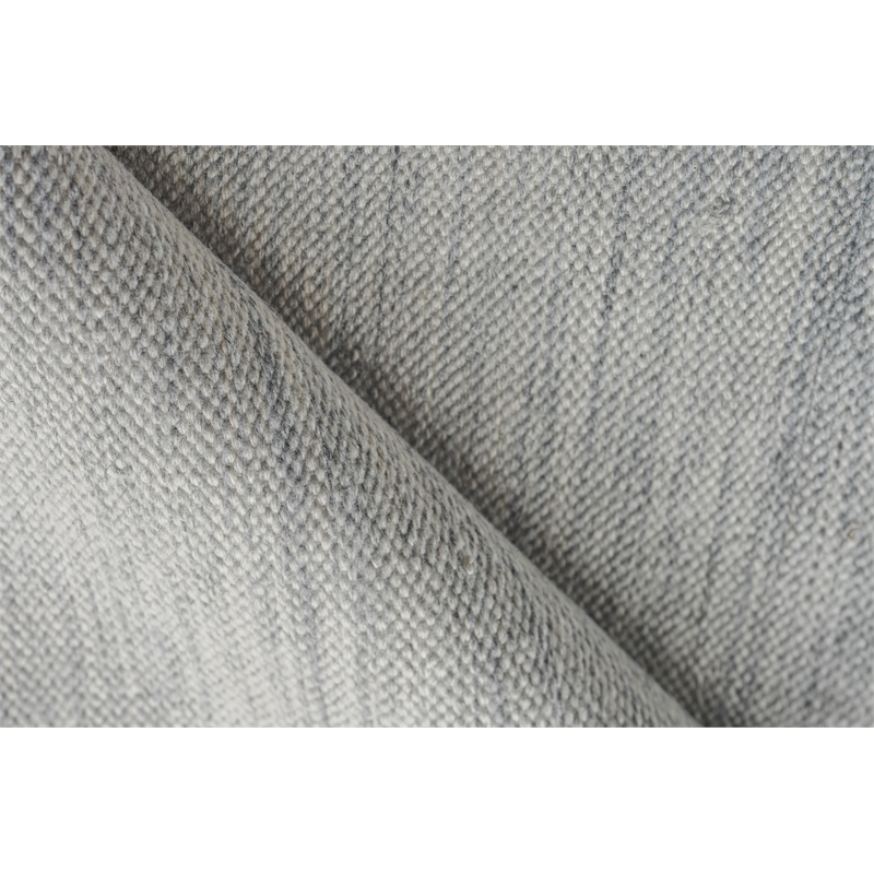 Kashmir Flatweave Pet Light Silver 6'x9' Area Rug