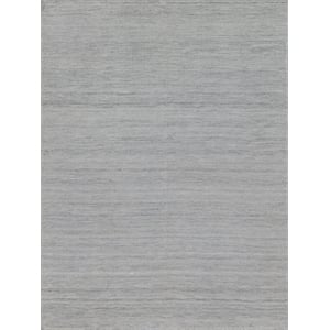 Kashmir Flatweave Pet Light Silver 6'x9' Area Rug