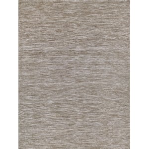 Kashmir Flatweave Pet Kakhi 3'x5' Area Rug