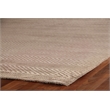 Honeycomb Handloomed Viscose Khaki 6'x9' Area Rug