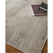 Honeycomb Handloomed Viscose Khaki 6'x9' Area Rug
