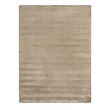 Honeycomb Handloomed Viscose Khaki 6'x9' Area Rug