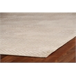 Honeycomb Handloomed Viscose Silver 8'x10' Area Rug