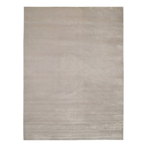 Honeycomb Handloomed Viscose Silver 8'x10' Area Rug