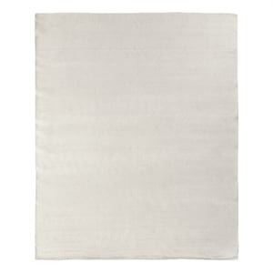 Honeycomb Handloomed Viscose White 8'x10' Area Rug