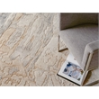 Infinity Power Loom Wool/Nylon Gray/Silver 10'x14' Area Rug