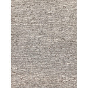 Kaza Hand-Knotted New Zealand Wool Gray/Ivory 10'x14' Area Rug