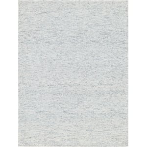 Key West Hand-Tufted New Zealand Wool Ivory/Blue 2'x3' Area Rug