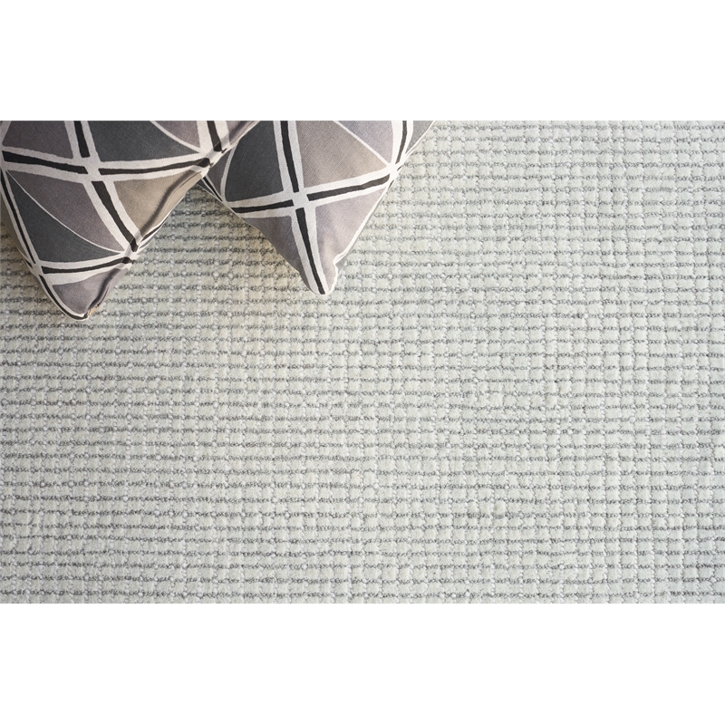 Key West Hand-Tufted New Zealand Wool Light Silver 2'x3' Area Rug