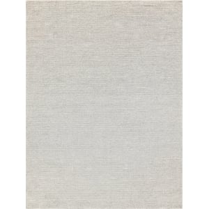 Key West Hand-Tufted New Zealand Wool Light Silver 5'x8' Area Rug