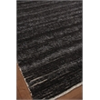 Kaza Hand-Knotted New Zealand Wool Charcoal/Brown 2'x3' Area Rug