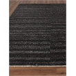 Kaza Hand-Knotted New Zealand Wool Charcoal/Brown 2'x3' Area Rug