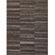 Kaza Hand-Knotted New Zealand Wool Charcoal/Brown 2'x3' Area Rug
