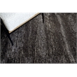 Kaza Hand-Knotted New Zealand Wool Charcoal/Brown 8'x10' Area Rug