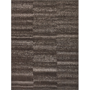 Kaza Hand-Knotted New Zealand Wool Charcoal/Brown 8'x10' Area Rug