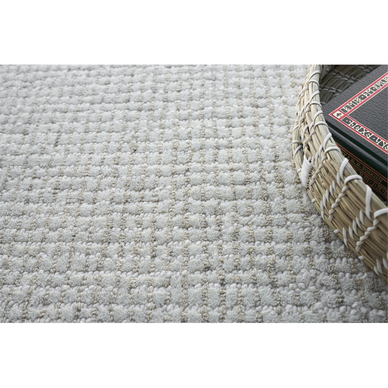 Key West Hand-Tufted New Zealand Wool Light Beige 8'x10' Area Rug
