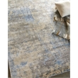 Koda Handloomed Bamboo Silk Blue/Gray 12'x15' Area Rug