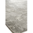 Koda Handloomed Bamboo Silk Silver 10'x14' Area Rug