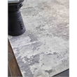 Koda Handloomed Bamboo Silk Silver 10'x14' Area Rug