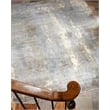 Koda Handloomed Bamboo Silk Silver/Blue 12'x17'4