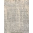 Koda Handloomed Bamboo Silk Silver/Blue 12'x17'4