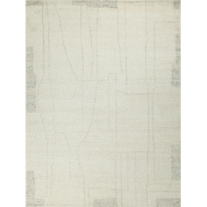 Kokomo Flatweave New Zealand Wool Ivory/Silver 12'x15' Area Rug