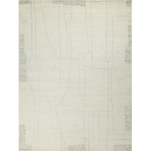 Kokomo Flatweave New Zealand Wool Ivory/Silver 15'x20' Area Rug