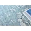 Laguna Handloomed Wool/Bamboo Silk Blue/Multi 6'x9' Area Rug
