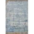 Laguna Handloomed Wool/Bamboo Silk Blue/Multi 8'x10' Area Rug