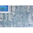 Laguna Handloomed Wool/Bamboo Silk Blue/Multi 9'x12' Area Rug