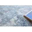 Laguna Handloomed Wool/Bamboo Silk Blue/Multi 9'x12' Area Rug
