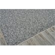 Kaza Handloomed New Zealand Wool Charcoal/Gray 6'x9' Area Rug