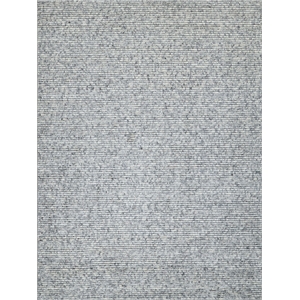 Kaza Handloomed New Zealand Wool Ivory/Silver 10'x14' Area Rug