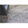 Koda Handloomed Bamboo Silk Gray/Multi 10'x14' Area Rug