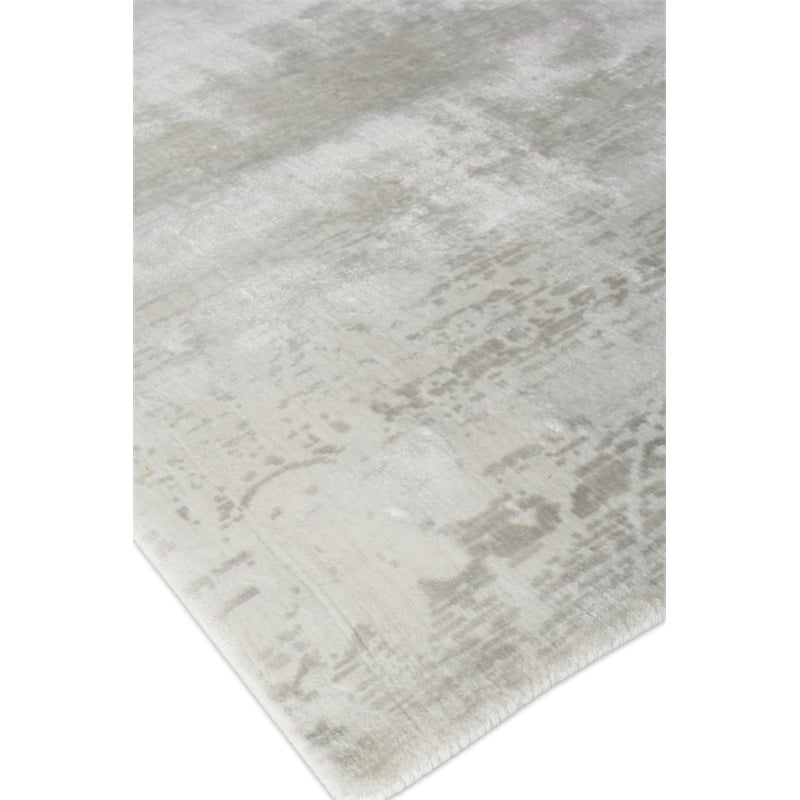Koda Handloomed Bamboo Silk Metal 8'x10' Area Rug