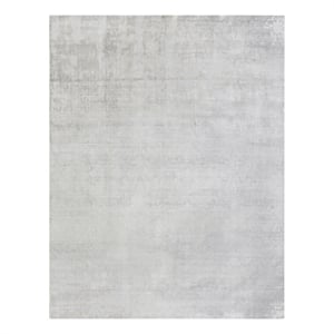 Koda Handloomed Bamboo Silk Metal 8'x10' Area Rug