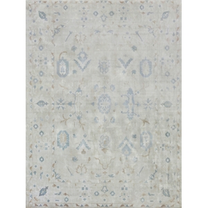 Koda Handloomed Bamboo Silk Ivory 8'x10' Area Rug