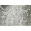 Koda Handloomed Bamboo Silk Gray/Ivory 6'x9' Area Rug
