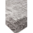 Koda Handloomed Bamboo Silk Gray/Ivory 8'x10' Area Rug