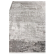 Koda Handloomed Bamboo Silk Gray/Ivory 9'x12' Area Rug